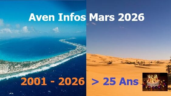 aven infos mars 2026