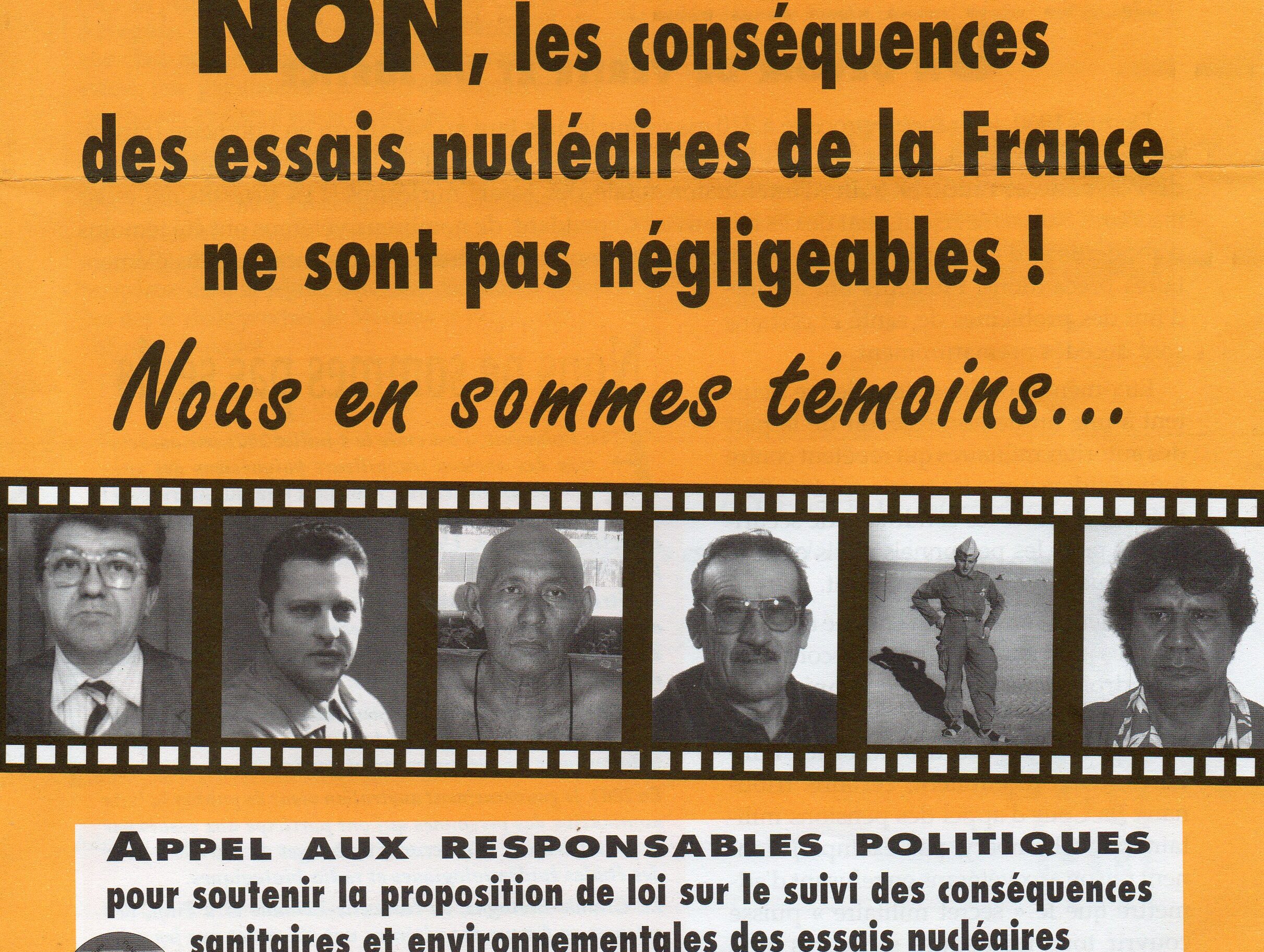 affiche revendication 2001