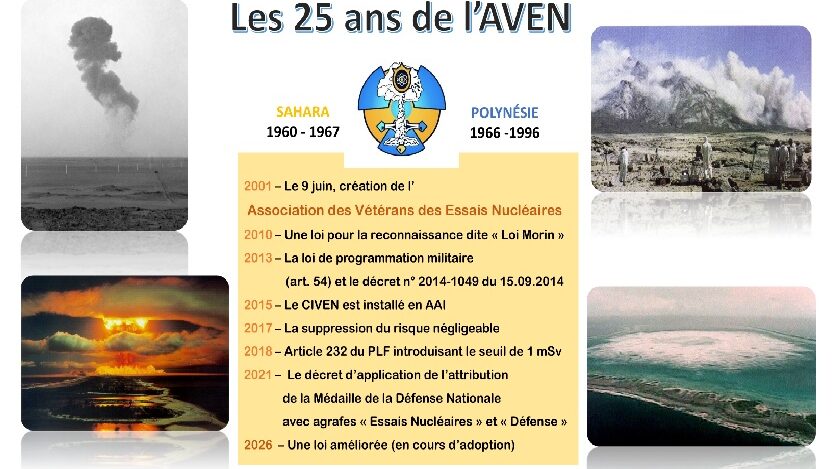 les 25 ans de l'AVEN